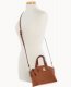 Dooney Pebble Grain Ruby Bag With Card Case Caramel ID-ZADlaWbt