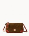 Dooney Suede Slim Crossbody Olive ID-wr2oJxaz