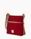 Dooney Pebble Grain Letter Carrier Wine ID-qL9Nyzfy