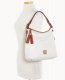 Dooney Ostrich Twist Strap Hobo Bone ID-kxCsD42P