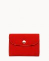 Dooney Alto Removable Credit Card Wallet Red ID-9sJUlDOZ