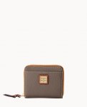 Dooney Pebble Grain Small Zip Around Elephant ID-ozJioOgV