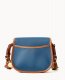 Dooney All Weather Leather 3.0 Saddle Crossbody 20 Denim ID-QjSJ3KMc