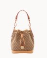 Dooney Maritime Drawstring Brown ID-8UBtnEJ5