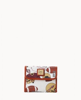 Dooney Collegiate Florida State Flap Credit Card Wallet FLORIDA STATE ID-ZPGh3dks