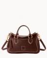 Dooney Florentine Medium Satchel Chestnut ID-2SnkAnHs