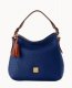 Dooney Ostrich Twist Strap Hobo Navy ID-HzhcC6wX