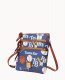 Dooney MLB Rays Triple Zip Crossbody Rays ID-Sey922hl