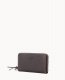 Dooney Henrys Medium Zip Around Wristlet Brown Tmoro ID-9HEmnhBV