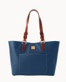 Dooney Pebble Grain Tammy Tote Jeans ID-NOCA0Fnq