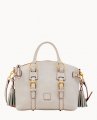 Dooney Florentine Bristol Satchel Ecru ID-XDA4EvYZ