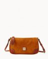 Dooney Suede Slim Crossbody Honey ID-eJ9zJrQB