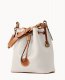 Dooney All Weather Leather 3.0 Drawstring 25 Vanilla ID-5MIADj7q