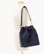 Dooney Florentine Hattie Drawstring Navy ID-MdssGuqs