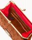 Dooney Ostrich Large Frame Purse Caramel ID-DTlNGDF7