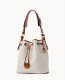 Dooney All Weather Leather 3.0 Drawstring 25 Vanilla ID-5MIADj7q