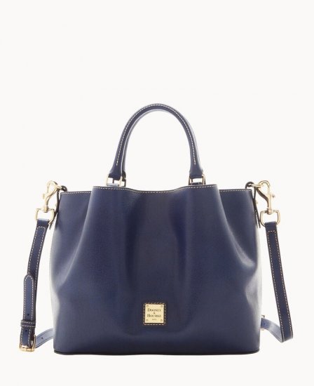 Dooney Saffiano Barlow Marine ID-X37U56Gn - Click Image to Close