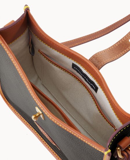 Dooney All Weather Leather 3.0 Crossbody 22 Black ID-JFY7b93K - Click Image to Close