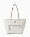 Dooney Saffiano Small Tote Off White ID-Rph5AnE6