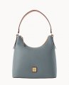 Dooney Pebble Grain Hobo Slate ID-2cpqi2Mb