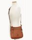 Dooney All Weather Leather 3.0 Zip Top Crossbody 23 Caramel ID-x7cudbYG