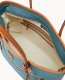 Dooney Pebble Grain Tote Teal ID-2zbLt9Td
