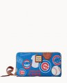 Dooney MLB Cubs Large Zip Around Wristlet Cubs ID-c33mO27W