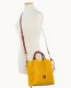 Dooney Pebble Grain Small Barlow Mustard ID-KqVF6QgI