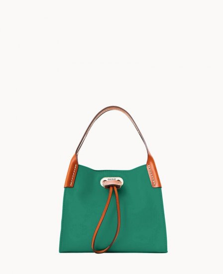 Dooney Oncour Elba Tiny Full Up Emerald ID-9ONAXTq7 - Click Image to Close