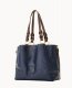 Dooney Florentine Large Zip Barlow Navy ID-3Sa8cv0W