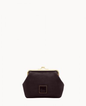 Dooney Florentine Large Framed Purse Brown Tmoro ID-9axARRHB