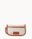 Dooney Oncour Elba Flap Wristlet Pure White ID-COBJVKV0