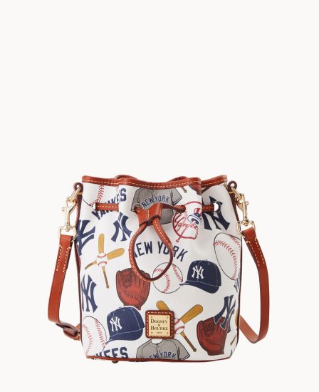 Dooney MLB Yankees Small Drawstring YANKEES ID-OS7C83UD - Click Image to Close