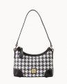 Dooney Houndstooth Shoulder Bag Black ID-y68Fl8pF