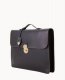 Dooney Alto Small Gusset Briefcase Black ID-FwYWhtOF