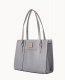 Dooney Saffiano Charlotte Smoke Grey ID-19bIzE8Q