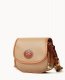 Dooney All Weather Leather 3.0 Saddle Crossbody 20 Taupe ID-iTekz8gz
