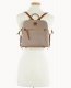 Dooney Pebble Grain Backpack Taupe ID-1VuDVxZU