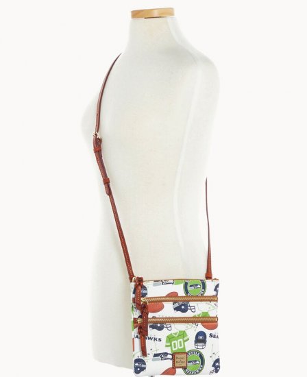 Dooney NFL Seahawks N S Triple Zip Crossbody SEAHAWKS ID-2eHob71Y - Click Image to Close