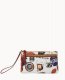 Dooney NFL Ravens Double Zip Wristlet Baltimore Ravens ID-LDmmuOyl