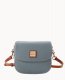 Dooney Pebble Grain Saddle Bag Slate ID-NhB0VGr9
