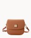 Dooney Pebble Grain Saddle Bag Caramel ID-AU4SGV5L