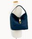 Dooney Florentine Logo Lock Shoulder Bag Navy ID-PlidXSRu