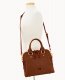 Dooney Florentine Cameron Satchel Chestnut ID-r1HvIFkK