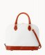 Dooney Pebble Grain Zip Zip Satchel White ID-e9u9qGJy