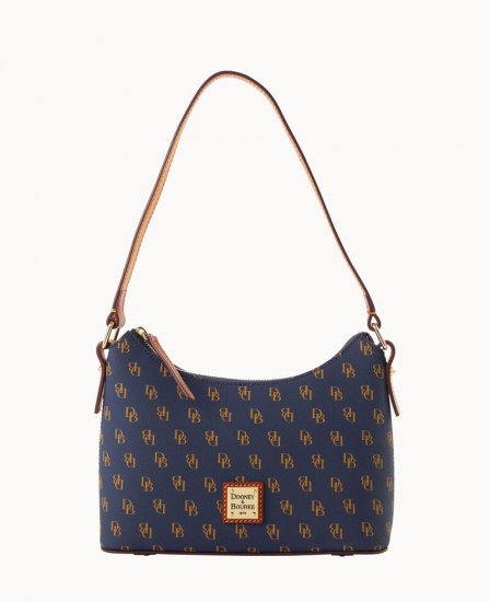 Dooney Gretta Baguette Navy ID-x6LsVHww - Click Image to Close