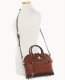 Dooney Denison Domed Zip Satchel ID-U4xWGdA0