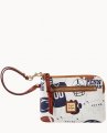 Dooney Collegiate Penn State Zip Around Wristlet PENN STATE ID-eIWP7wKd