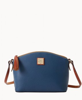 Dooney Pebble Grain Robin Crossbody Jeans ID-eRcAib0Q