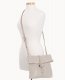 Dooney Florentine Medium Toggle Crossbody Ecru ID-IXmg2YMu